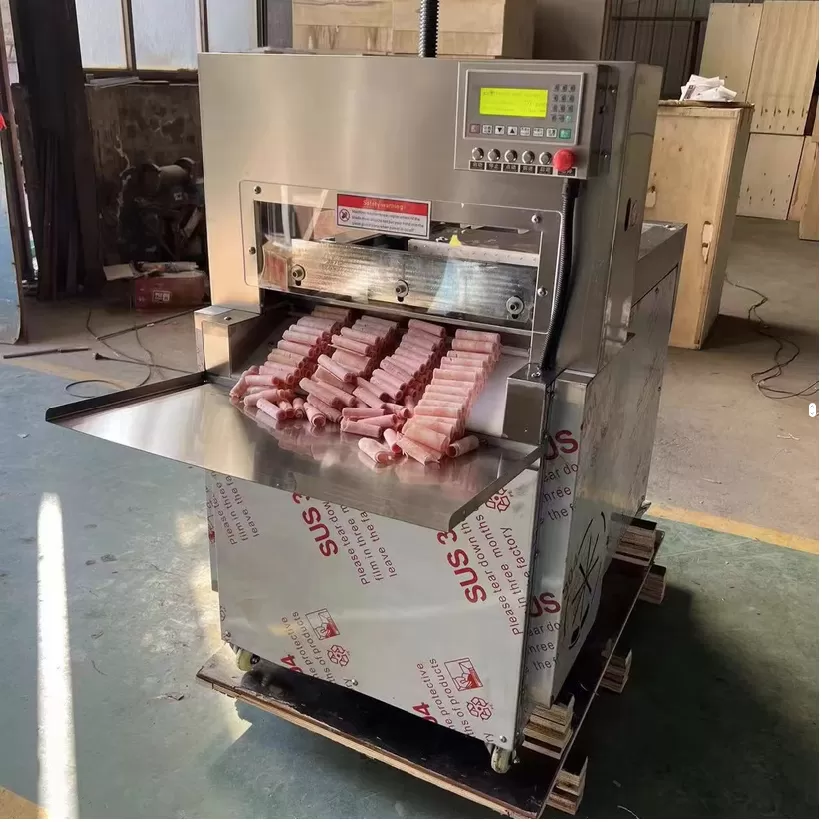 Máy Thái Thịt Đông Lạnh Công Nghiệp 4 Đầu 300KG TATP-E16