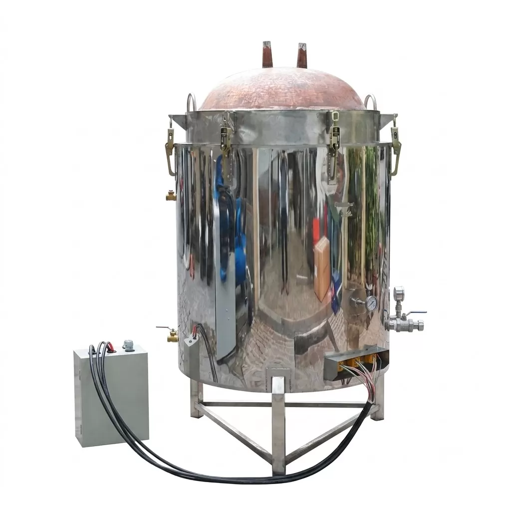 Nồi Hơi Nấu Rượu Ruột Đồng Đa Năng TATP-A10 (20Kg - 100Kg/Mẻ)