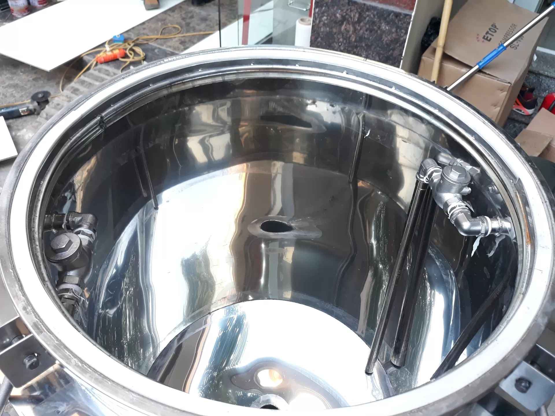 Nồi Hơi Nấu Rượu Inox Đa Năng TATP-A11