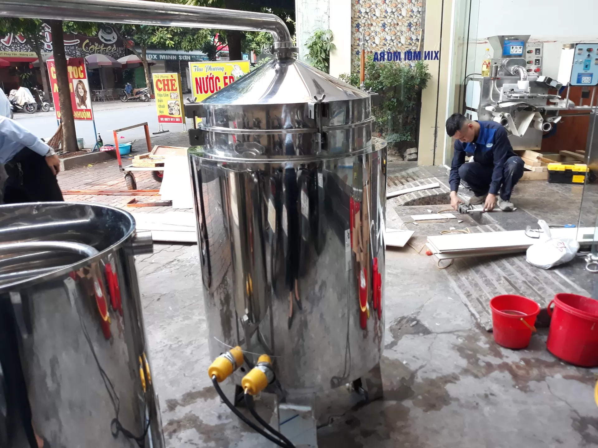 Nồi Hơi Nấu Rượu Inox Đa Năng TATP-A11