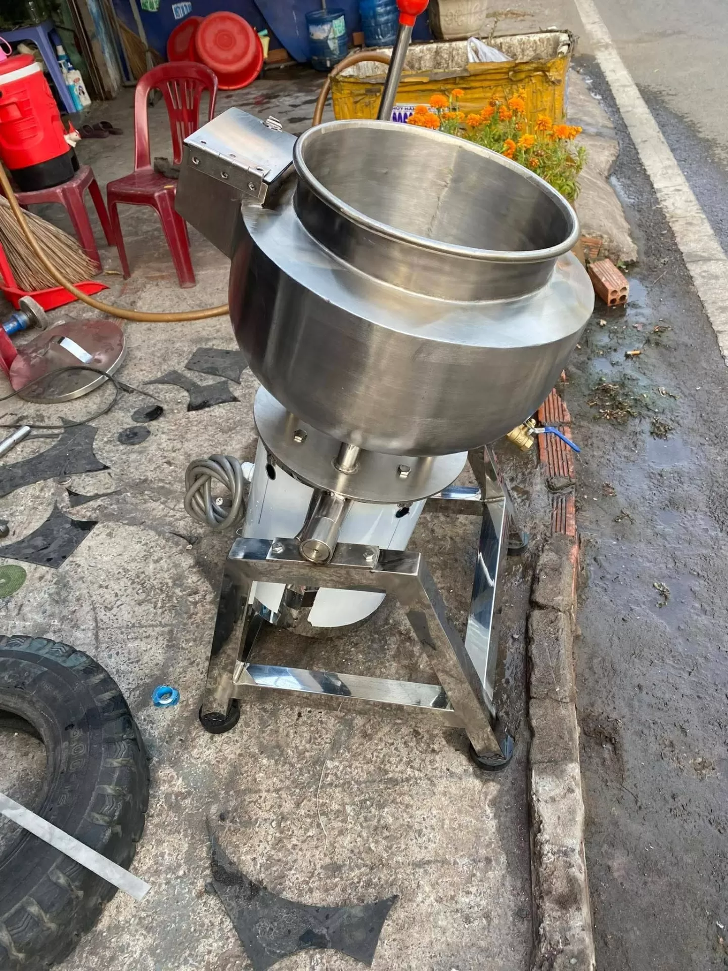 Máy xay giò chả 25kg TATP-C12