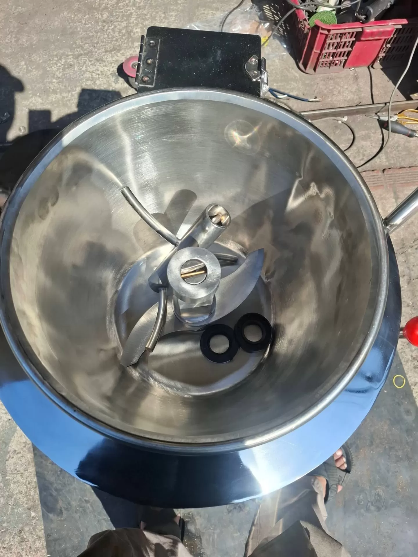 Máy Xay Giò Chả Có Biến Tần 5KG TATP-C14